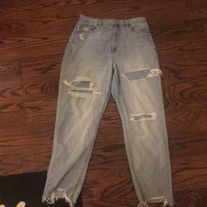 American eagle Curvy mom jean